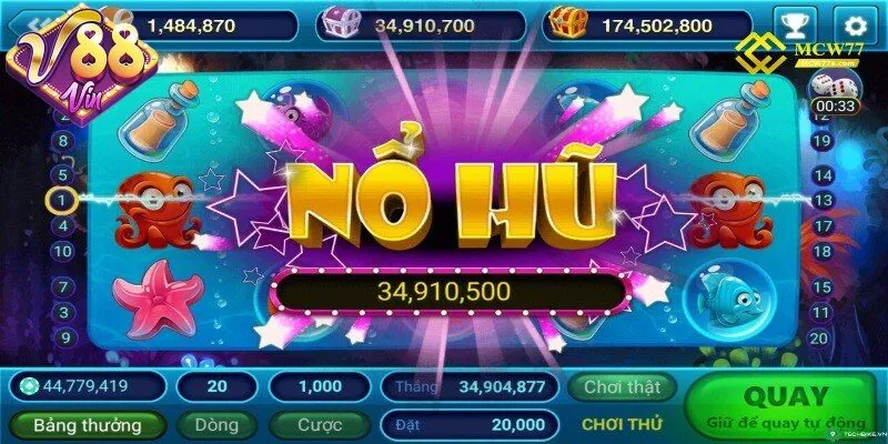Nổ hũ 88Vin- Cách chơi và cơ hội mãng hấp dẫn tại 88Vin